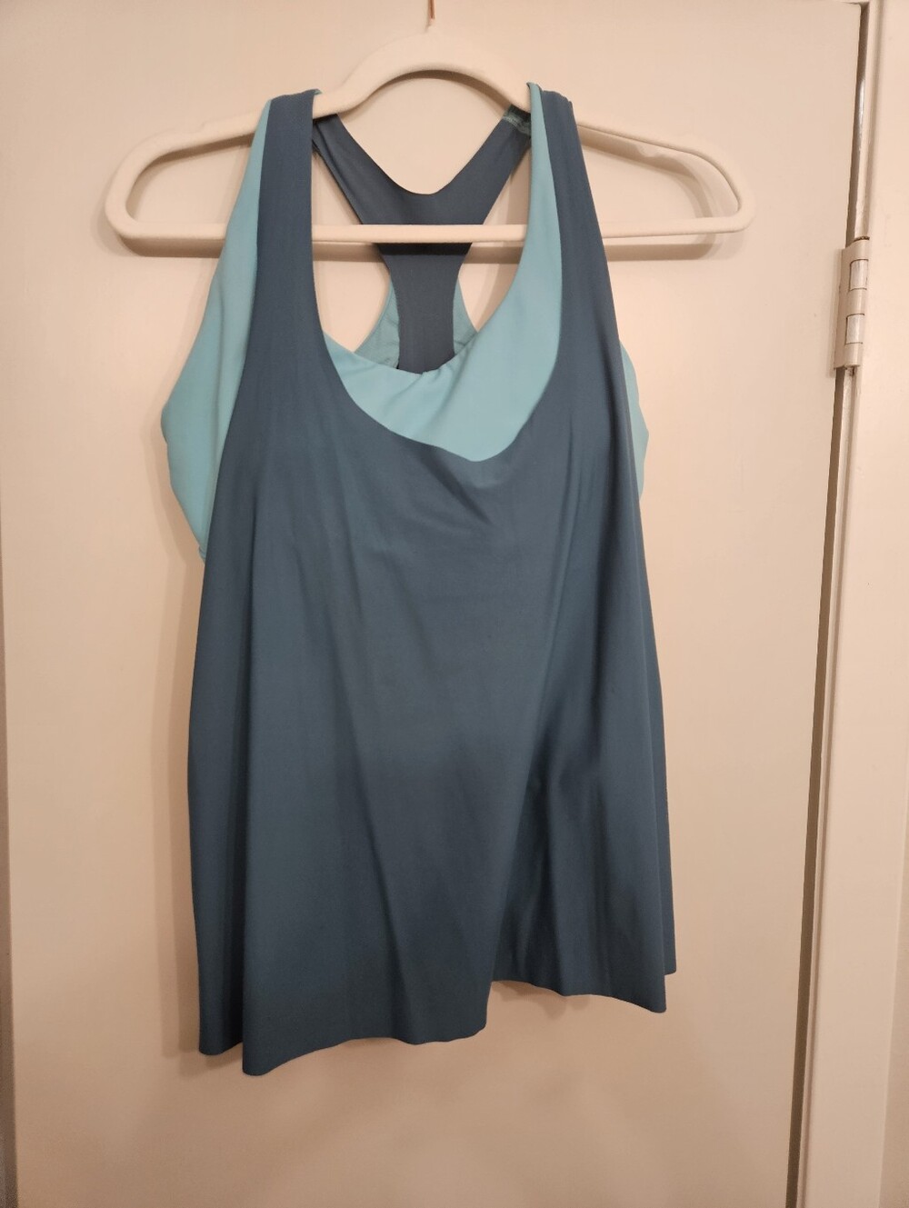 Athleta Racerback With Built In Bra- Large